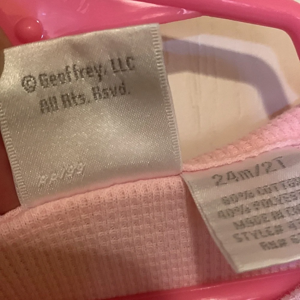 Used pink girl’s Koala kids long sleeve top blouse with small stain - Picture 12 of 16